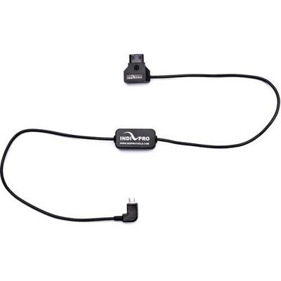 IndiPro D-Tap to Right-Angle 5 Volt Micro-USB Cable (24", Regulated)