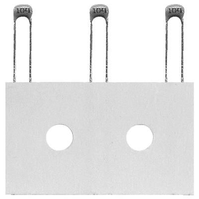 Kemet Keramische condensator (l x b x h) 3.8 x 2.5 x 5.3 mm 100 stuk(s)