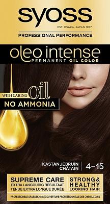 Syoss Color Oleo Intense 4-15 kastanjebruin haarverf 1 Set
