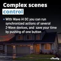 Shelly Shelly Qubino Wave i4 DC Scenariomodule Z-Wave - thumbnail