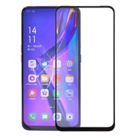 Voorkant scherm buitenste glazen lens voor OPPO K3 (zwart) - thumbnail