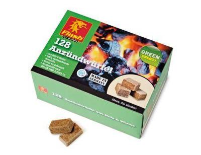 Boomex Aanmaakblokjes - hout & was - 128 stuks