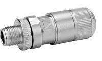 Telegärtner 100007499 Sensor/actuator connector, niet geassembleerd M12 Aantal polen (sensoren): 8 Stekker, recht 1 stuk(s) - thumbnail