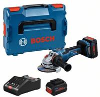 Bosch Blauw GWS 18V-15 PSC Accu Haakse slijper | BITURBO | 125 mm | 2 x 8,0 Ah ProCORE accu + snellader | In L-Boxx - 06019H6B01 - thumbnail