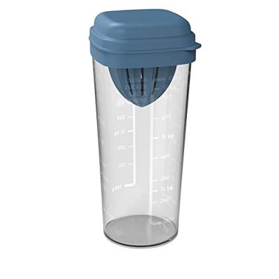Rotho Loft Shaker met Pers 1L Horizon Blauw/Transparant