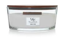 WoodWick Geurkaars Ellipse Solar Ylang - 9 cm / 19 cm - Geurkaars in Glas - Houten Lont - thumbnail