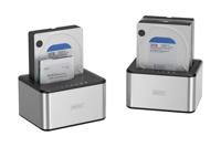 Digitus DA-71540-2 basisstation voor opslagstations USB 3.2 Gen 1 (3.1 Gen 1) Type-B Zwart, Wit - thumbnail