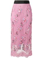 Romance Was Born Petit Trianon beaded skirt - PINK - thumbnail