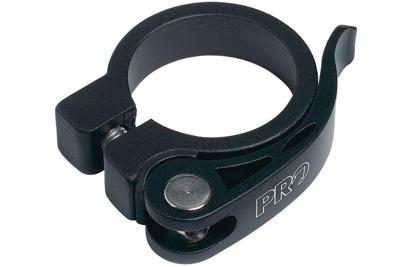 Pro QR Zadelpenklem 28,6 mm met hendel - Zwart