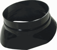 Glijschaal Ø214 voor hellend dak 5-55 graden voor dakdoorvoer Ø186 (0169257) - thumbnail