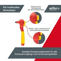 Wiha Ratelsleutelset geïsoleerd | 1/4" | 21-delig | incl. koffer - 43025 - 43025 - thumbnail