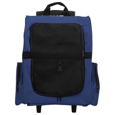 Huisdierentrolley inklapbaar blauw