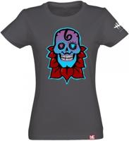 Dead by Daylight - Nea Karlssons Skull Grey Female T-Shirt - thumbnail