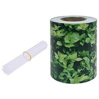 VidaXL Tuinscherm 35x0,19 m pvc groen - thumbnail