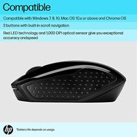 Wireless muis HP Wireless Mouse 200 Zwart - thumbnail