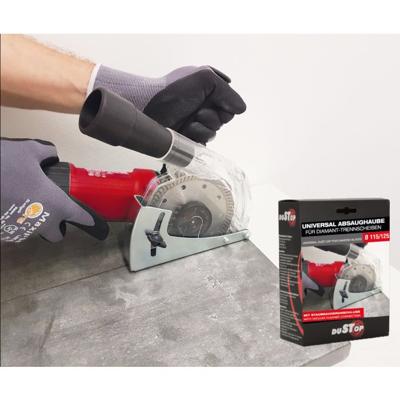 Rotec DUSTOP | Univ. Afzuigkap | Voor Diamantzaagbladen | Ø115 En Ø125 - 739.9020