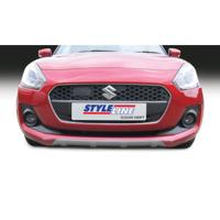 RGM Voorspoiler 'Skid-Plate' Suzuki Swift IV 5-deurs excl. Sport 5/2017- Zilver 'Ribbed' GRFSP188S - thumbnail