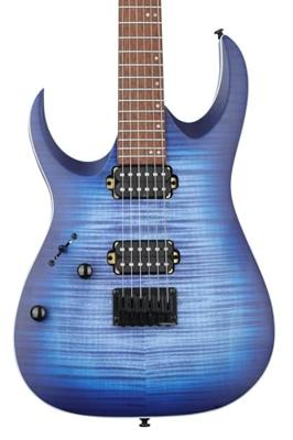 Ibanez RGA42FML Blue Lagoon Burst Flat linkshandige elektrische gitaar