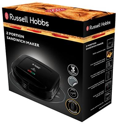Russell Hobbs 24520-56  Sandwich Maker Re Tosti apparaat Zwart