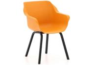 Sophie Elements dining armstoel Zwart Orange India - thumbnail