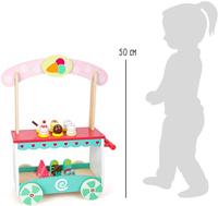 Small Foot houten ijscokar met accessoires - thumbnail