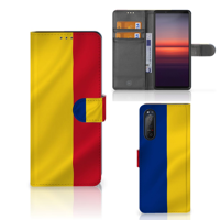 Sony Xperia 5II Bookstyle Case Roemenië - thumbnail