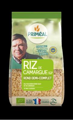 Halfvolkoren ronde rijst camargue bio 1 Kilogram