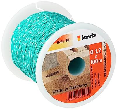 kwb 925110 Muursnoer 1,2 mm Groen 100 m