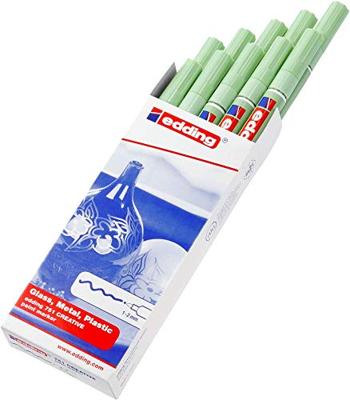 Paintmarker edding 751 oliebasis 1-2mm pa groen | 10 stuks Paintmarker edding 751 oliebasis 1-2mm pa groen | 10 stuks