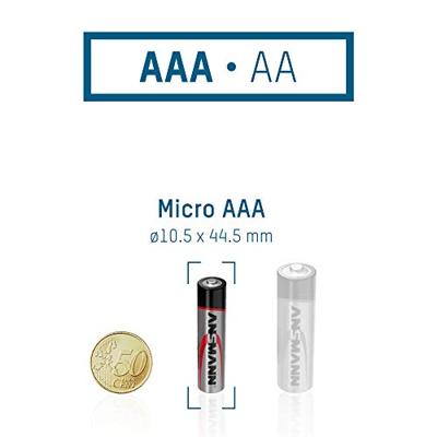 Ansmann Micro AAA LR03 100er Box AAA batterij (potlood) Alkaline 1.5 V 100 stuk(s)