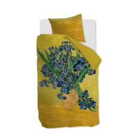 Beddinghouse x Van Gogh Museum Irises Yellow Dekbedovertrek - thumbnail