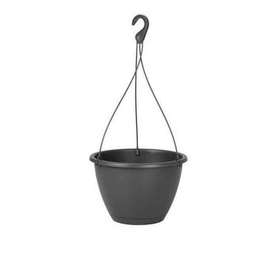 ARTEVASI Algarve hangende bloempot - 8 L - 31 x 31 x 20,5 cm - Antracietgrijs