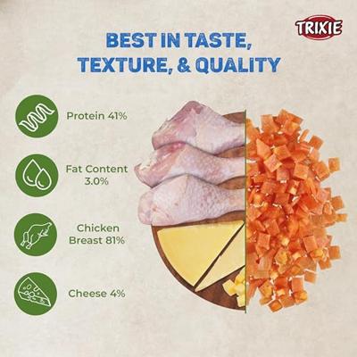 TRIXIE PREMIO CHEESE CHICKEN CUBES 6X50 GR