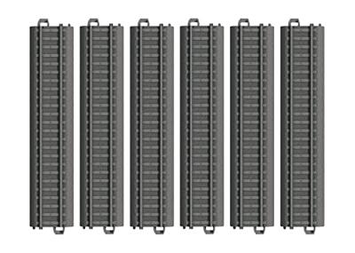 Märklin World 23180 H0 My World - kunststof rails recht 180 mm (6 stuks)