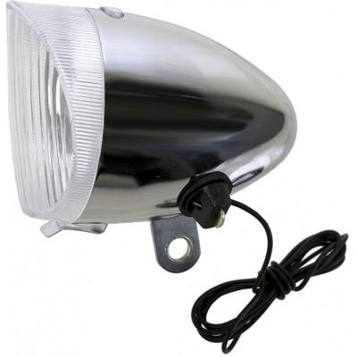 Anlun koplamp 6v/2,4 w chrome met draad