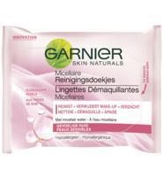Garnier Skin naturals wipes ultra soft micellair (25 st) - thumbnail