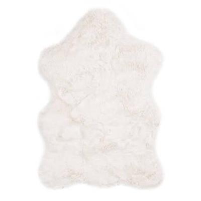 Tapeso Kindervloerkleed schaap - Fluffy wit - 55x80 cm