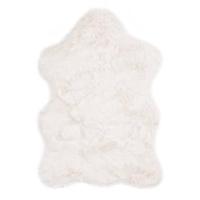 Tapeso Kindervloerkleed schaap - Fluffy wit - 55x80 cm - thumbnail