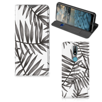 Nokia 2.4 Smart Cover Leaves Grey - thumbnail