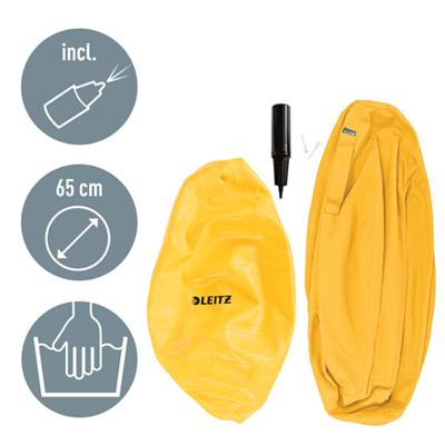 Leitz Ergo Cosy actieve zitbal, geel
