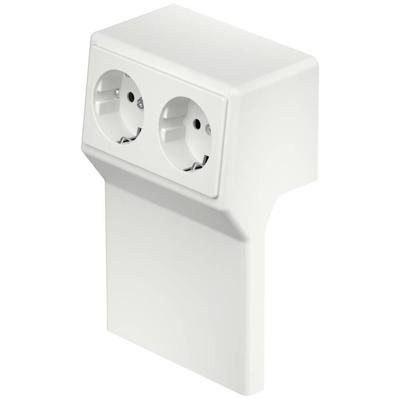 OBO Bettermann RD 2GT40105 rws Inzetstuk voor stopcontact voor Accessoires voor elektroplintsysteem Zuiver wit 1 stuk(s)