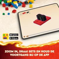 LEGO 71806 NINJAGO Cole's elementaire robot van de aarde, speelgoed met 2 personages, waaronder een Cole minifiguur, Ninja cadeau - thumbnail