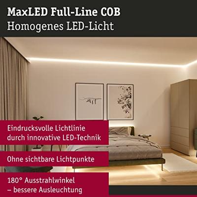 Paulmann 71048 LED-strip basisset Met connector (male) 230 V 1.5 m Warmwit 1 set(s) Paulmann 71048 LED-strip basisset Met connector (male) 230 V 1.5 m Warmwit 1 set(s)