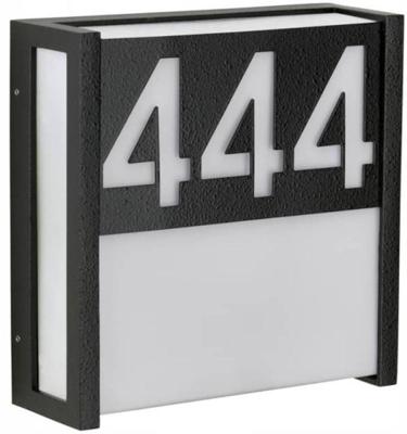 Albert Verlicht huisnummer LedNorris zwart - 666401