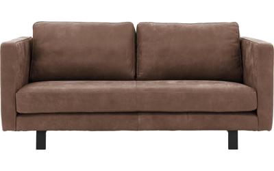 Goossens Excellent Bank Nuance bruin, leer, 3-zits, urban industrieel Goossens Excellent Bank Nuance bruin, leer, 3-zits, urban industrieel