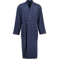 Cawö Cawo Heren Home Kimono Uni 828 XXL blau - thumbnail