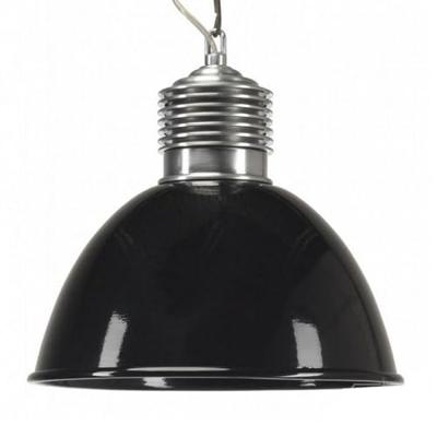 Loft Industrie Hanglamp Hoogglans Zwart