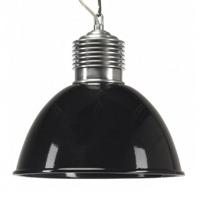 Loft Industrie Hanglamp Hoogglans Zwart - thumbnail