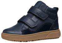 Hoge sneakers met klittenband voor kinderen J Theleven Boy B ABX GEOX® marineblauw - thumbnail