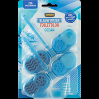 Jumbo Blauw Water Toiletblok Ocean 2 x 48 g - thumbnail